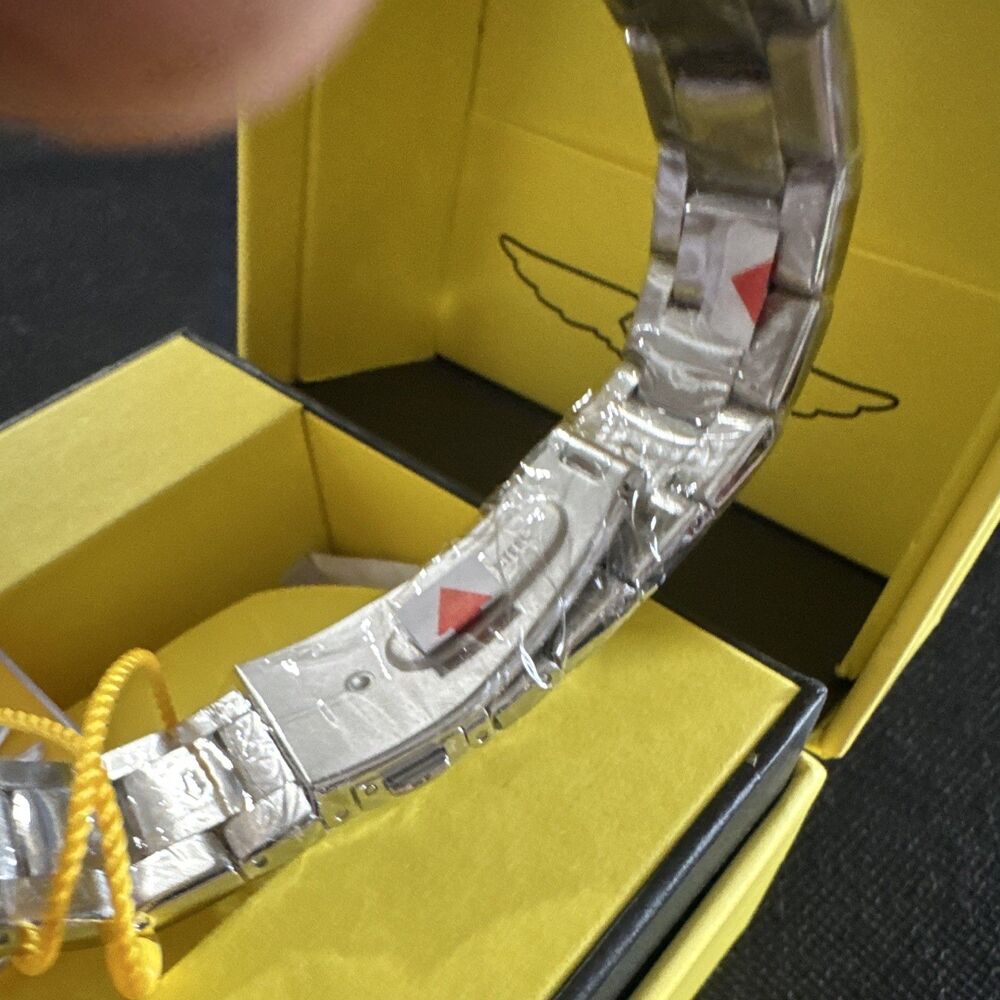 Invicta Speedway Dominus 42mm Blue Dial Silver SS Bracelet 30m WR w/ Box - Picture 4 of 8